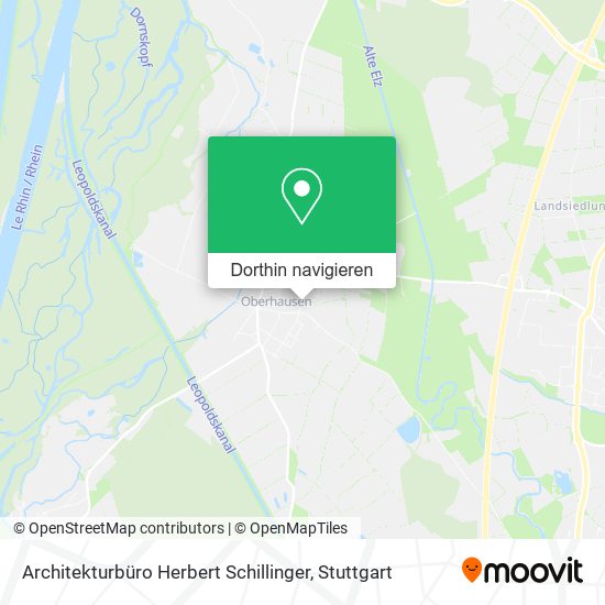 Architekturbüro Herbert Schillinger Karte