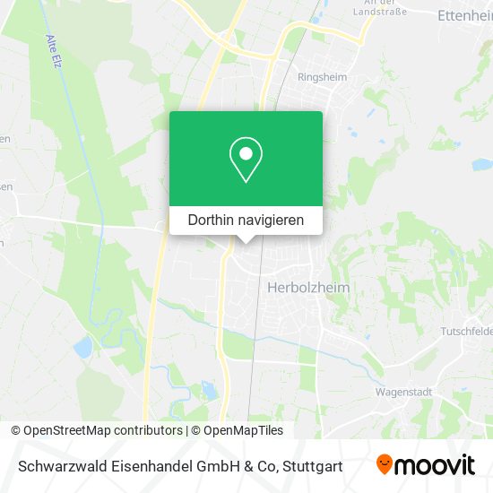Schwarzwald Eisenhandel GmbH & Co Karte