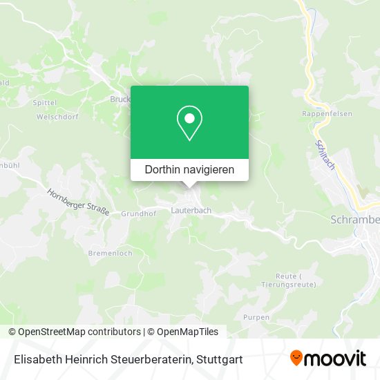 Elisabeth Heinrich Steuerberaterin Karte