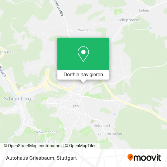 Autohaus Griesbaum Karte