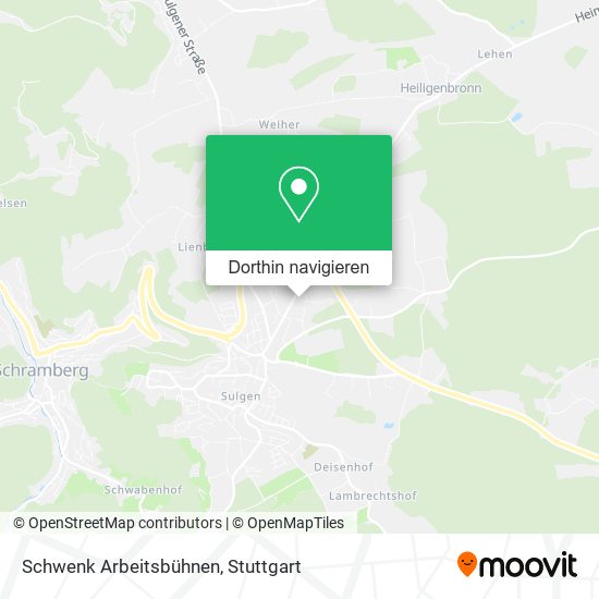 Schwenk Arbeitsbühnen Karte