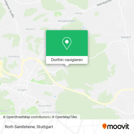 Roth Sandsteine Karte