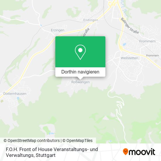 F.O.H. Front of House Veranstaltungs- und Verwaltungs Karte