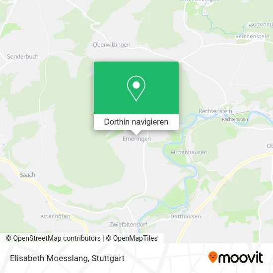 Elisabeth Moesslang Karte