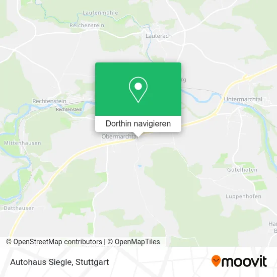 Autohaus Siegle Karte