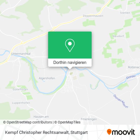 Kempf Christopher Rechtsanwalt Karte
