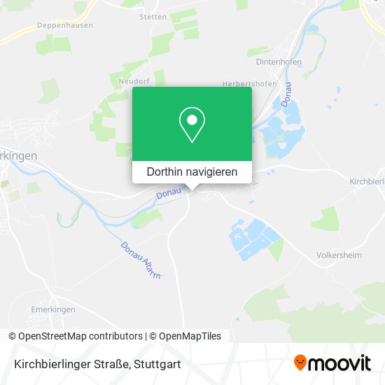 Kirchbierlinger Straße Karte