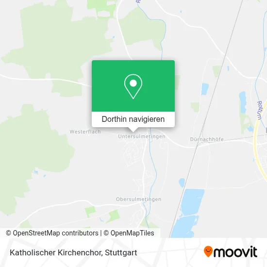 Katholischer Kirchenchor Karte