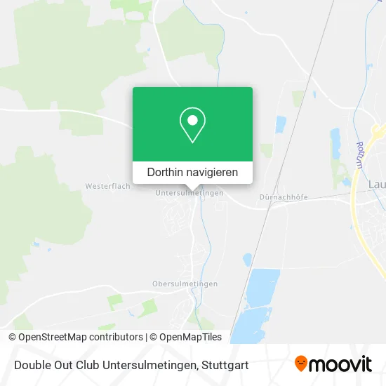 Double Out Club Untersulmetingen Karte