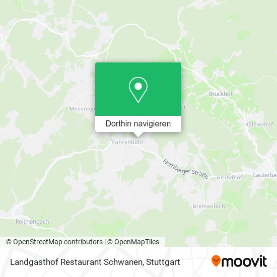 Landgasthof Restaurant Schwanen Karte