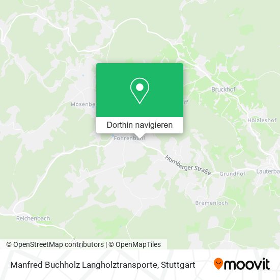 Manfred Buchholz Langholztransporte Karte