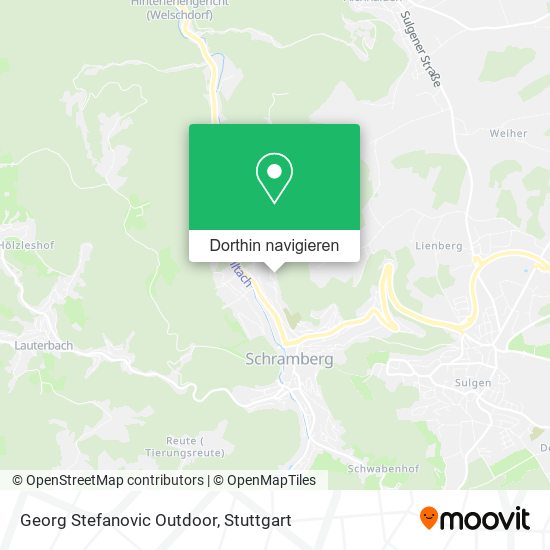 Georg Stefanovic Outdoor Karte