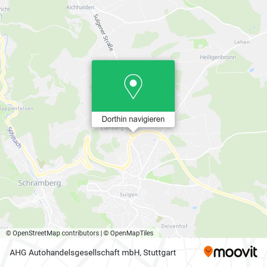 AHG Autohandelsgesellschaft mbH Karte