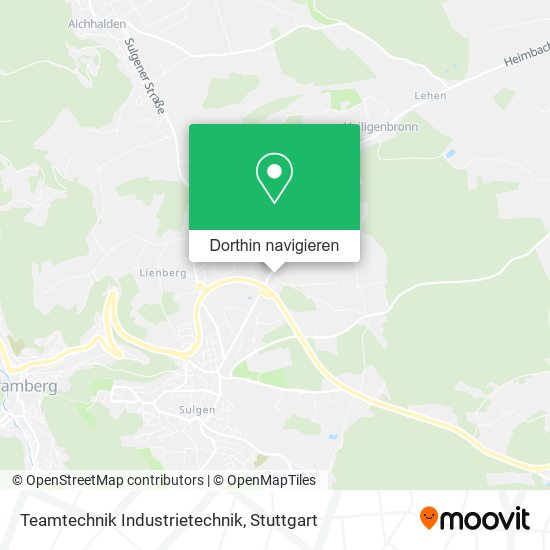 Teamtechnik Industrietechnik Karte