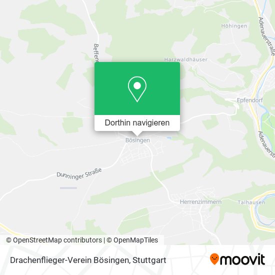 Drachenflieger-Verein Bösingen Karte