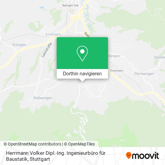 Herrmann Volker Dipl.-Ing. Ingenieurbüro für Baustatik Karte