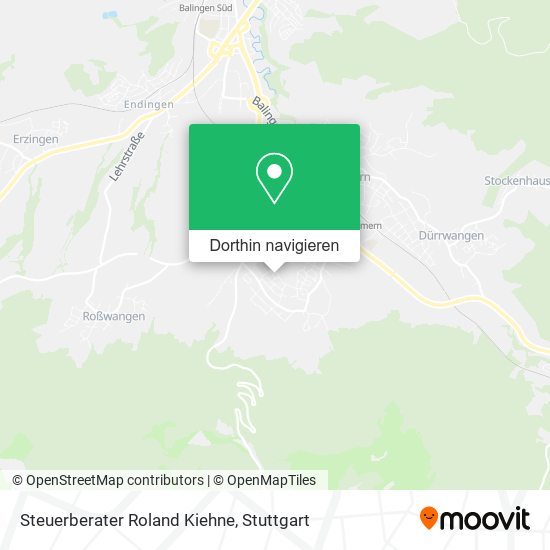 Steuerberater Roland Kiehne Karte