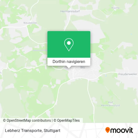Lebherz Transporte Karte