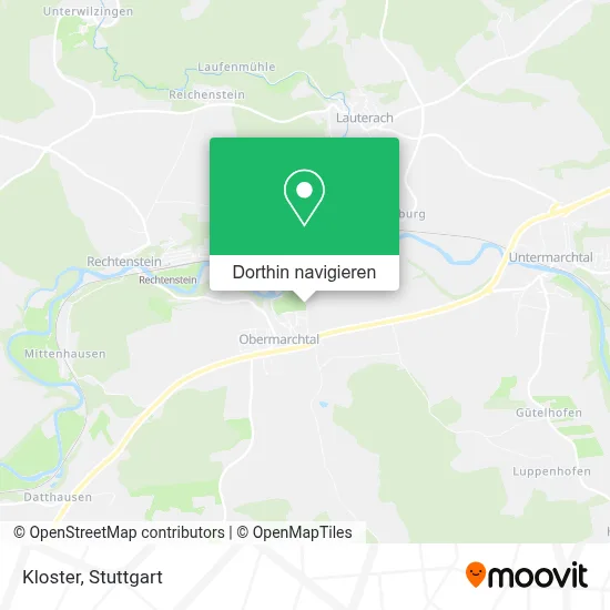 Kloster Karte