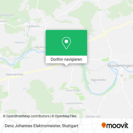 Denz Johannes Elektromeister Karte