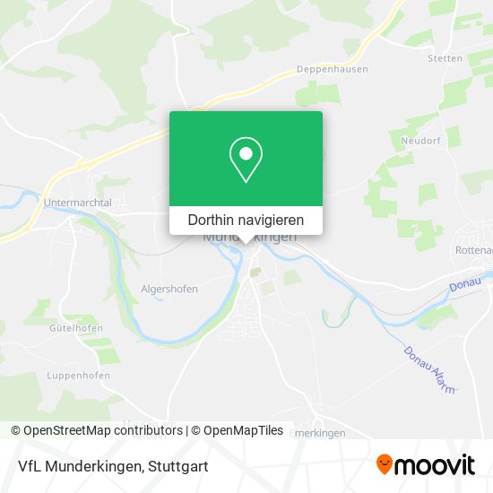 VfL Munderkingen Karte