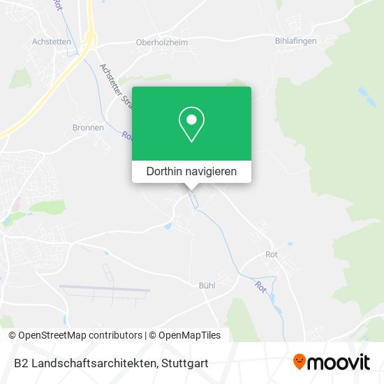 B2 Landschaftsarchitekten Karte