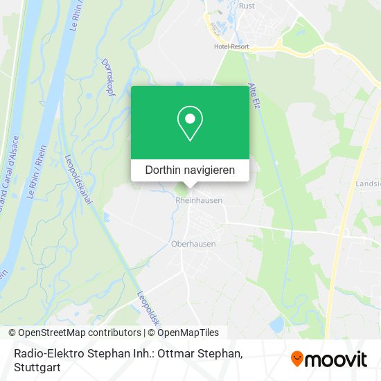 Radio-Elektro Stephan Inh.: Ottmar Stephan Karte