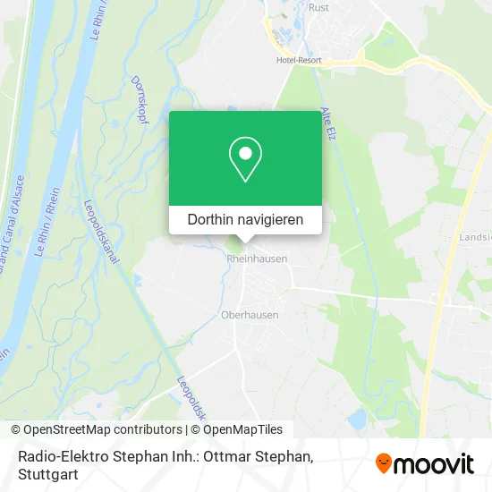 Radio-Elektro Stephan Inh.: Ottmar Stephan Karte