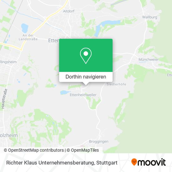 Richter Klaus Unternehmensberatung Karte