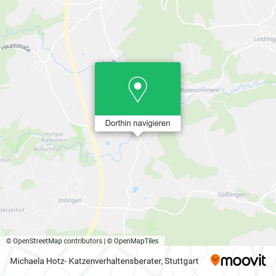Michaela Hotz- Katzenverhaltensberater Karte