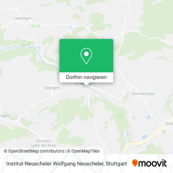 Institut-Neuscheler Wolfgang Neuscheler Karte