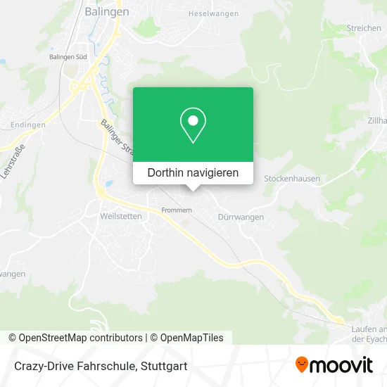 Crazy-Drive Fahrschule Karte