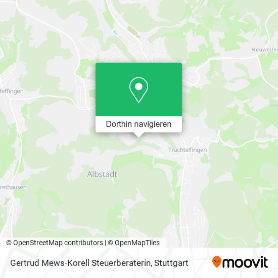 Gertrud Mews-Korell Steuerberaterin Karte