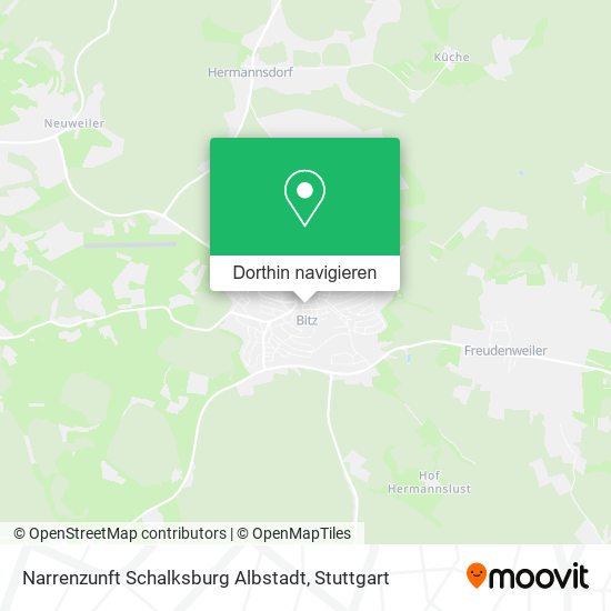 Narrenzunft Schalksburg Albstadt Karte