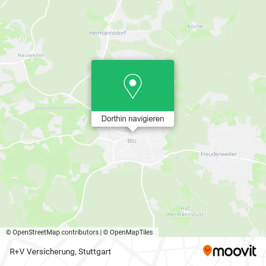 R+V Versicherung Karte