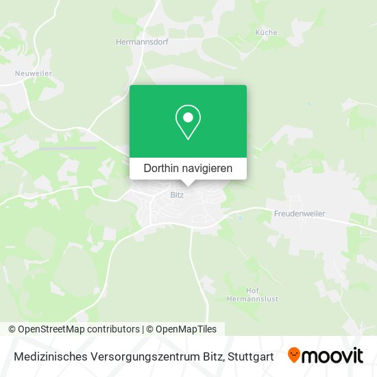 Medizinisches Versorgungszentrum Bitz Karte