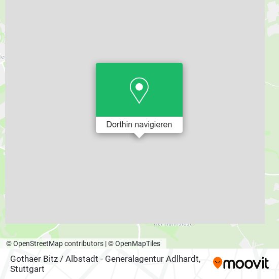 Gothaer Bitz / Albstadt - Generalagentur Adlhardt Karte