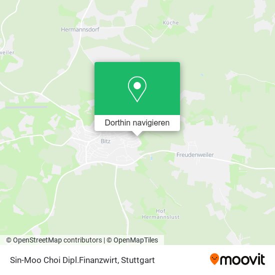 Sin-Moo Choi Dipl.Finanzwirt Karte