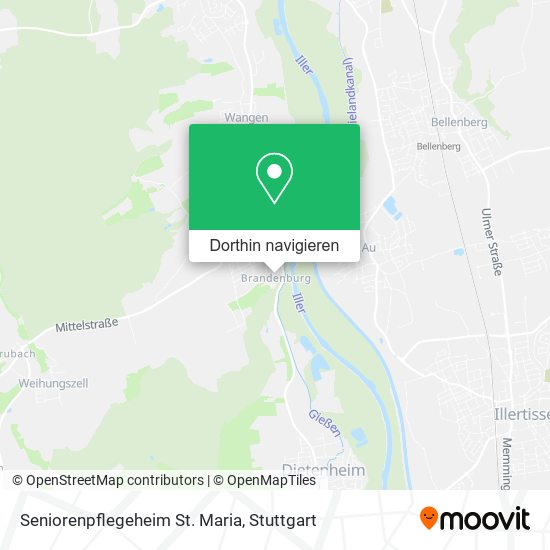 Seniorenpflegeheim St. Maria Karte