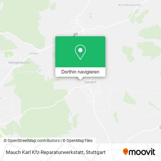Mauch Karl Kfz-Reparaturwerkstatt Karte