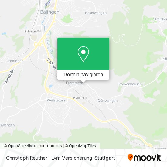 Christoph Reuther - Lvm Versicherung Karte