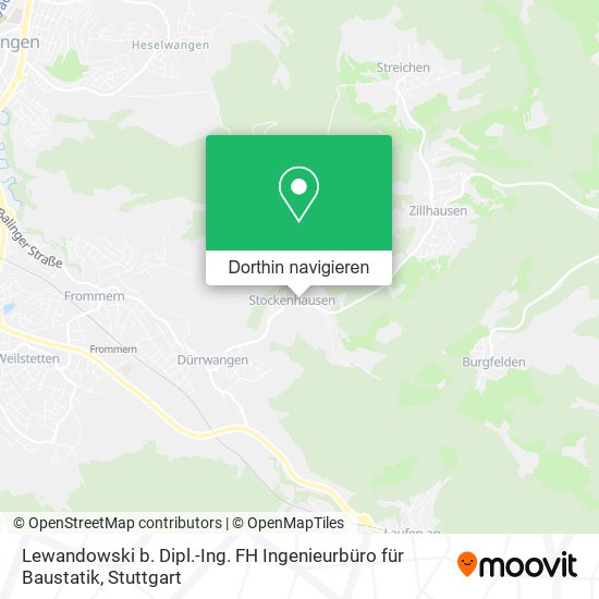 Lewandowski b. Dipl.-Ing. FH Ingenieurbüro für Baustatik Karte