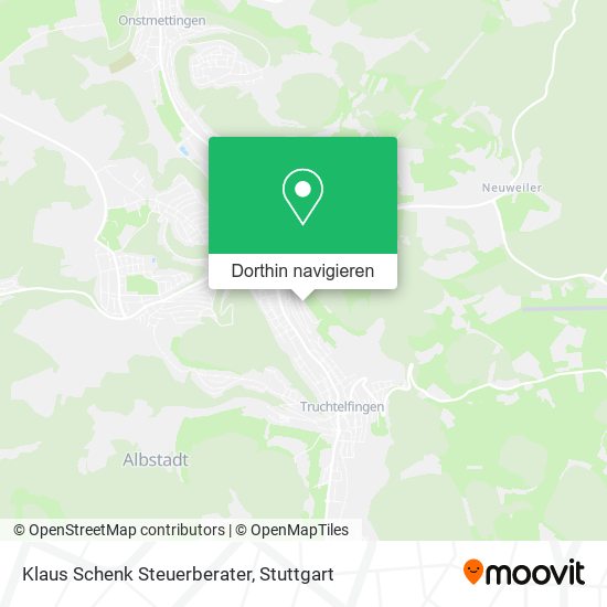 Klaus Schenk Steuerberater Karte