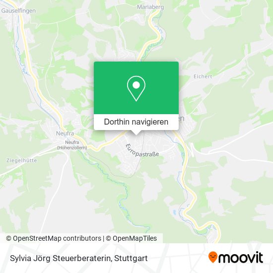 Sylvia Jörg Steuerberaterin Karte