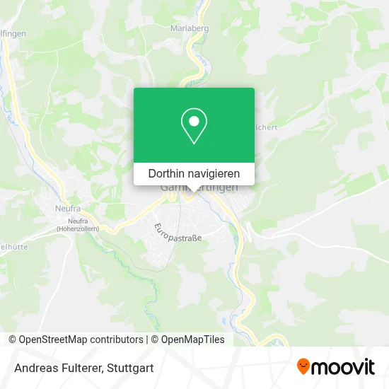 Andreas Fulterer Karte