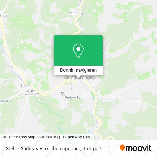 Stehle Andreas Versicherungsbüro Karte
