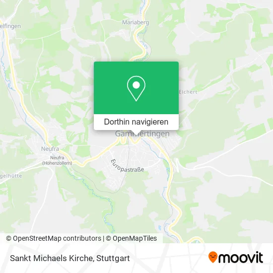 Sankt Michaels Kirche Karte