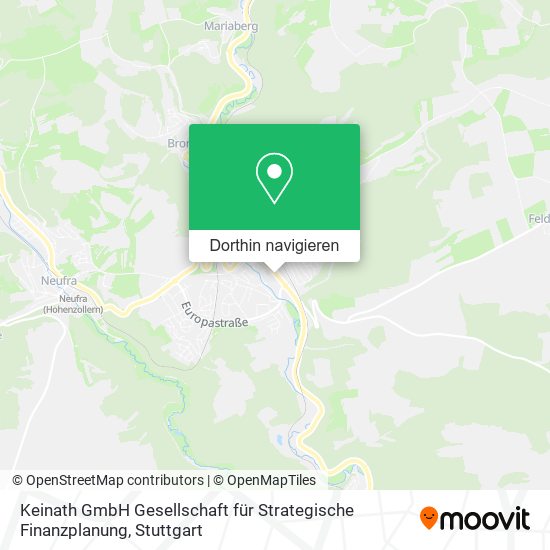 Keinath GmbH Gesellschaft für Strategische Finanzplanung Karte