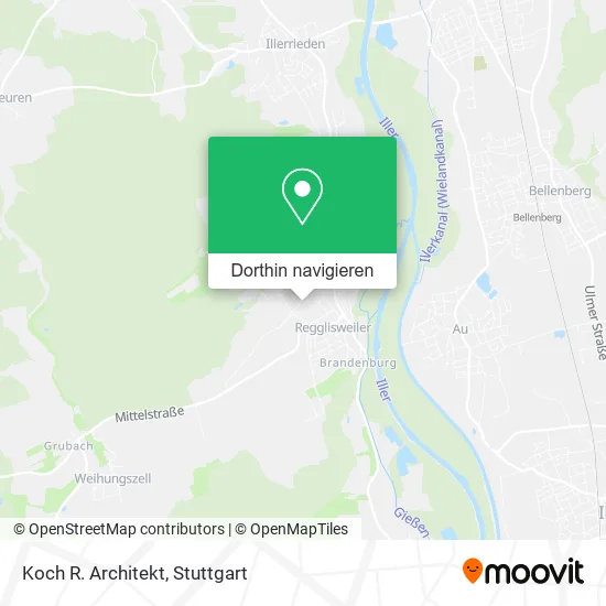 Koch R. Architekt Karte