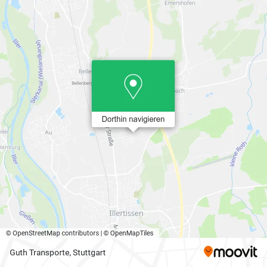 Guth Transporte Karte